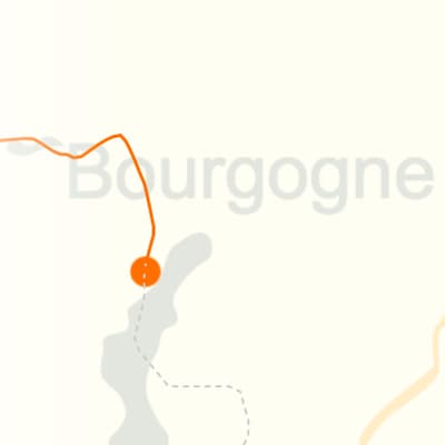 kaart van de Bourgogne